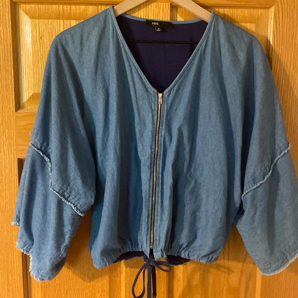 Demin jacket by Fate size small